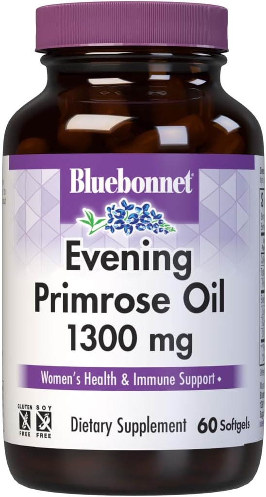 BLUEBONNET NUTRITION EVENING PRIMROSE OIL 1300 mg