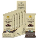 EatTo Heal Chocolate Chip Real Food Bar - Organski Vegan Brez glutena Beljakovinske čokoladice - Nizki sladkor obrok nadomestek Bar, Ne GSO, Nikoli Pečena, Rastlinski temelji - Obdelani, da uživajo, Ne sedite na police