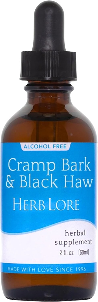 Herb Lore Cramp Bark & Black Haw Tincture 