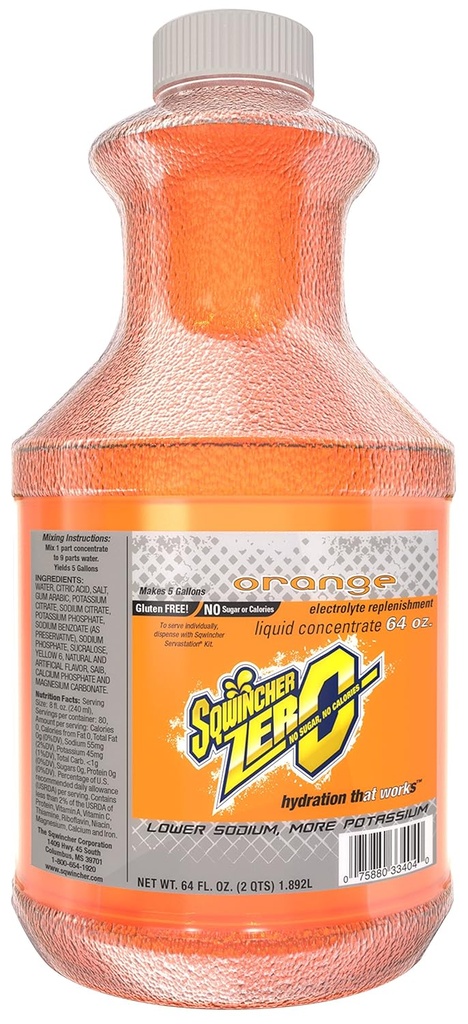 Sqwincher Zero Liquid Concentration Mix 