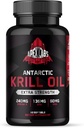 Antarktika krillõli 1000 mg koos Omega-3s EPA, DHA, astaksantiin ja fosfolipiidid 60 Softgels