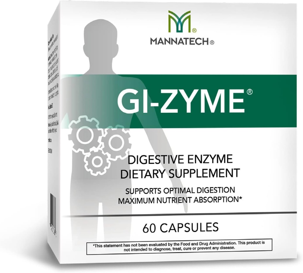 Manatech GI- Zyme 60 kapsulės
