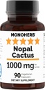 Nopal Cactus 1000 mg - 90 Veg kapsulas