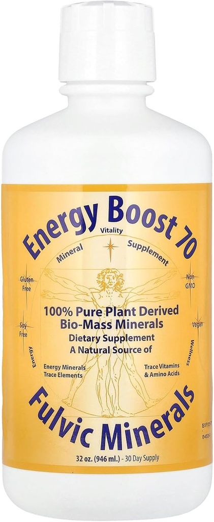 Energie Boost 70 Morningstar Minerals, Fulvic Minerals, 32 oz (946 ml)