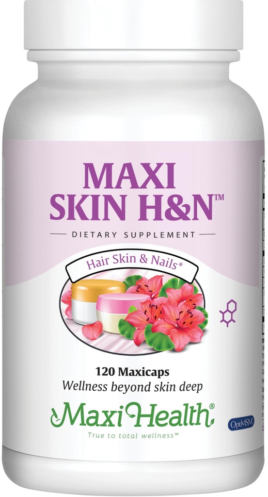 Hair Skin and Nails Vitamins for Women and Men with Hyaluronic Acid, Biotin, Vitamin A, Probiotics - Hair Vitamins for Hair Loss & Growth Supplement to Support Body Collagen, 120 Caps