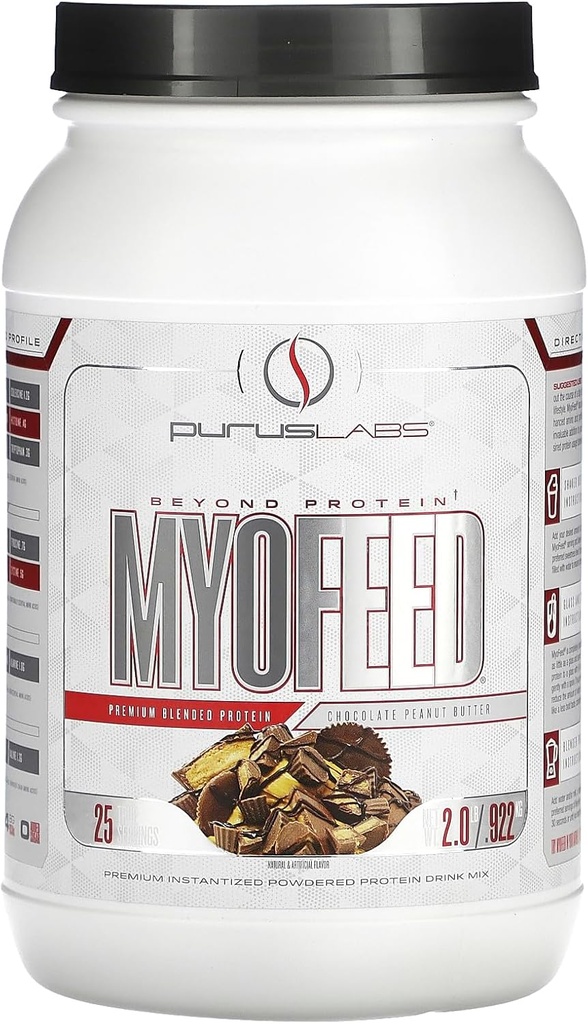 PURUS LABS Myofeed Pb2, chocolate, 2 libras