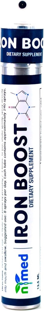 Dzelzs Boost, Ironboost, Vitamīni, Minerālvielas, Papildinājumi Spray