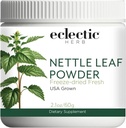 Eclectic Institute Raw Fresh Freeze-Dried Nettle Leaf Whole Food Powder | 2.1 oz (60 g)