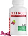 Bronson Beet Root Extra Міцність, Non-GMO, 120 Вегетаріанські таблетки