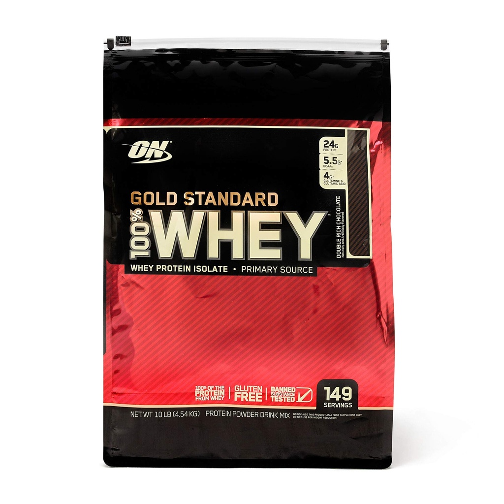 100% Whey Gold Standard - Chocolate 10 Pounds