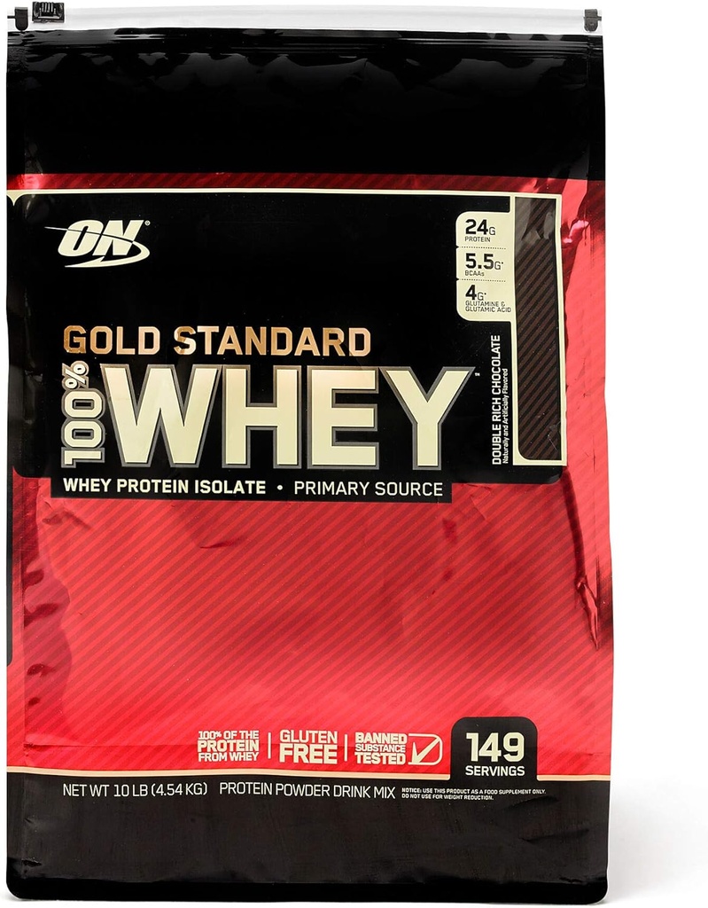 100% Whey Gold Standard - Txokolatea 10 libra