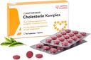 Cholesterin Komplex | 30 Vegan Tablets | Cholesterol Level 유지 보충 | 모나콜린 K를 가진 빨간 효모 쌀 추출물 | Gluten-Free, Lactose-Free | 유럽에서 제조