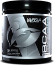 Muscle Feast Vegan BCAA Powder 4:1:1 Ratio Keto Friendly Sugar Free Post Workout Recovery, Unflavored, 300g…