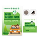 (2026 New) Motion Sickness Patches Non Drowsy, 100% Natural Sea Sickness Patch(Efficient– Lasts 72 Hours)-for Car Airplane Ship Altitude Sickness(Travel Essentials)-for Adults and Kids(24 Count)