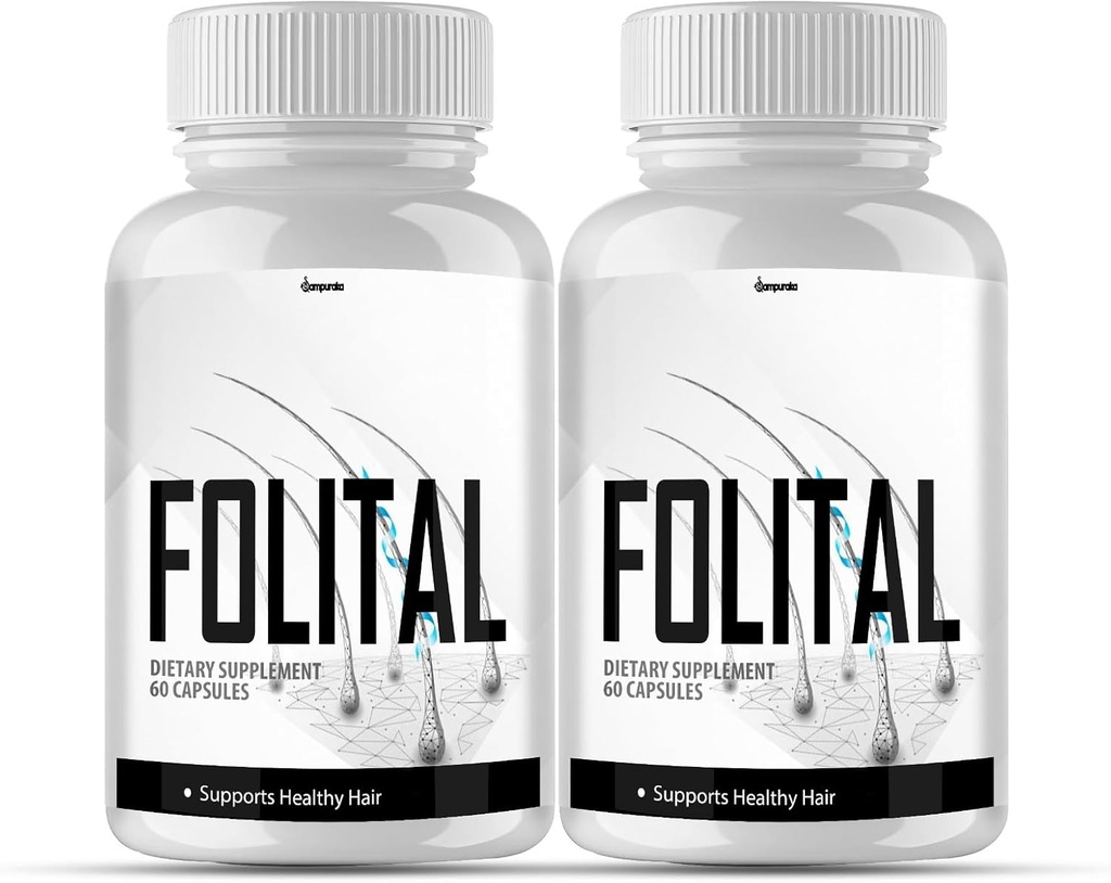 Folital New Advanced Formula Supplement - 2 pacchetti 60 giorni di alimentazione