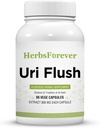 Herbsforever Uri-Flush Kapseln Ayurvedic Kräuterergänzung Unterstützung Gesunde Nierenfunktion und Urinary Tract Funktion 90 Vege Kapseln 800 Mg Jede