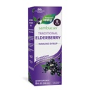 Nature’s Way Sambucus Elderberry Traditional Immune Syrup, Highly Concentrated Black Elderberry Extract, Traditional Immune Support*, Delicious Berry Flavored, 8 Fl Oz (Packaging May Vary)