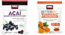 Примусовий фактор Acai Soft Chews для підтримки імунітету та кращої турмеричного Joint підтримки добавки з гідроКурч турмеричного куркуміну, 30 та 60 м'яких Chews