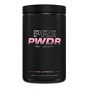 PWDRS Pre-Workout Powder, All Natural Pre Workout for Energy, Pump, Endurance & Strength, with Caffeine (Pink Lemonade)