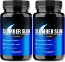 (2 Pack) Slumber Slim Weight Loss, Oficjalna Formuła SlumberSlim Complex, All Natural Pills to Support Fitness i ogólne Wellness, Premium Keto kapsułki, Slumber Slim Recenzje (120 kapsułki)