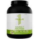 Rule 1 Proteins Source 7 Protein – Decadent Flavor, Velvety Smooth Texture, 22g Anytime Protein, and 10g Naturally Occurring EAAs Per Serving from 7 Premium Sources (4 Pounds, Pistachio Ice Cream)