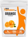 Bulk Supplements.com Powder - Orange Frowder, Nutrient-Raceing - Gluten Free, 5g cho mỗi dịch vụ, 250g (8,8z) (Pack of 1)