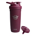 Smartshake DC COMICS Reforce Stainless Steel Protein Shaker Bottle 900 ml | 30 oz - Leakproof Screw-on Lid - BPA Free – Unisex - Non Insulated - Wonder Women Logo