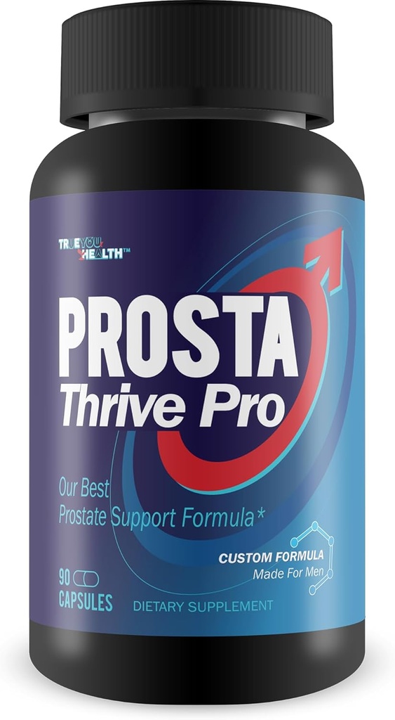 Prosta Thrive Pro - Gure Prostate Natural Onenaren Gehigarria - Herbal Enlarged Prostate Treatment - Male Prostate Supplement - Natural Prostate Supplement - Mens Prostate Health Vitamins - Prostate Care