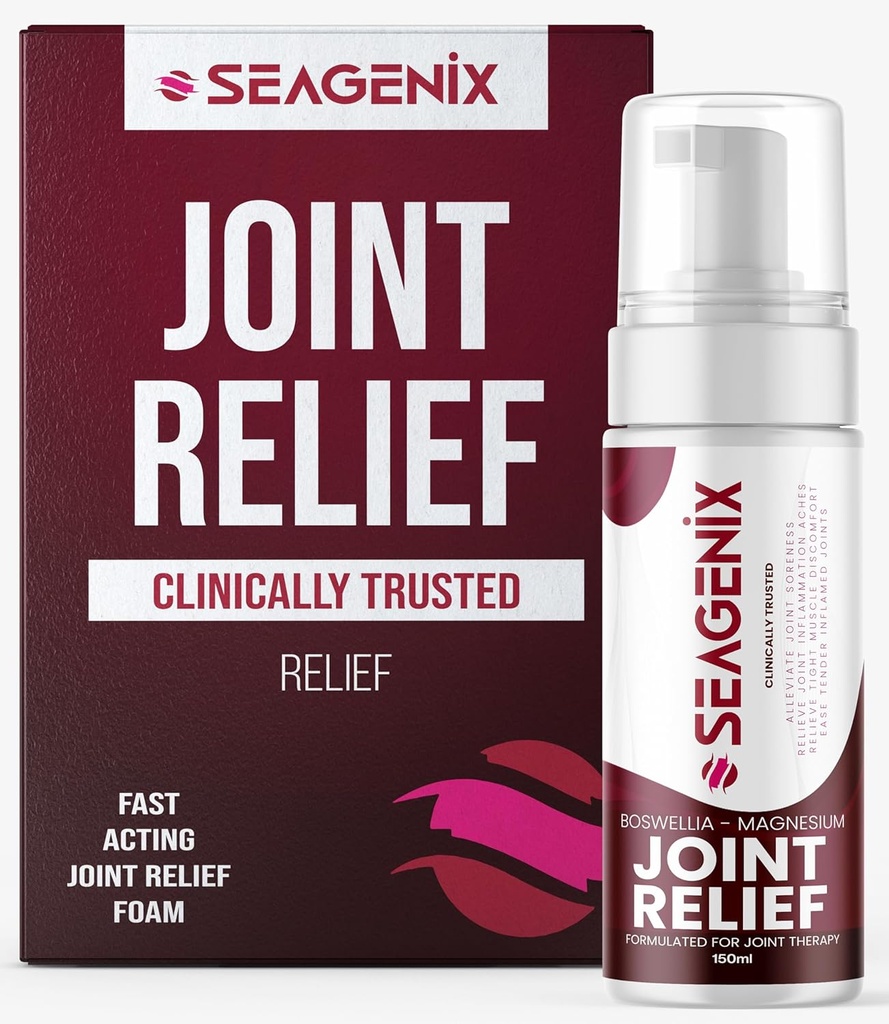 Joint Relief Muscle Foam - Joint Spray Boswellia Magnesium Formula 