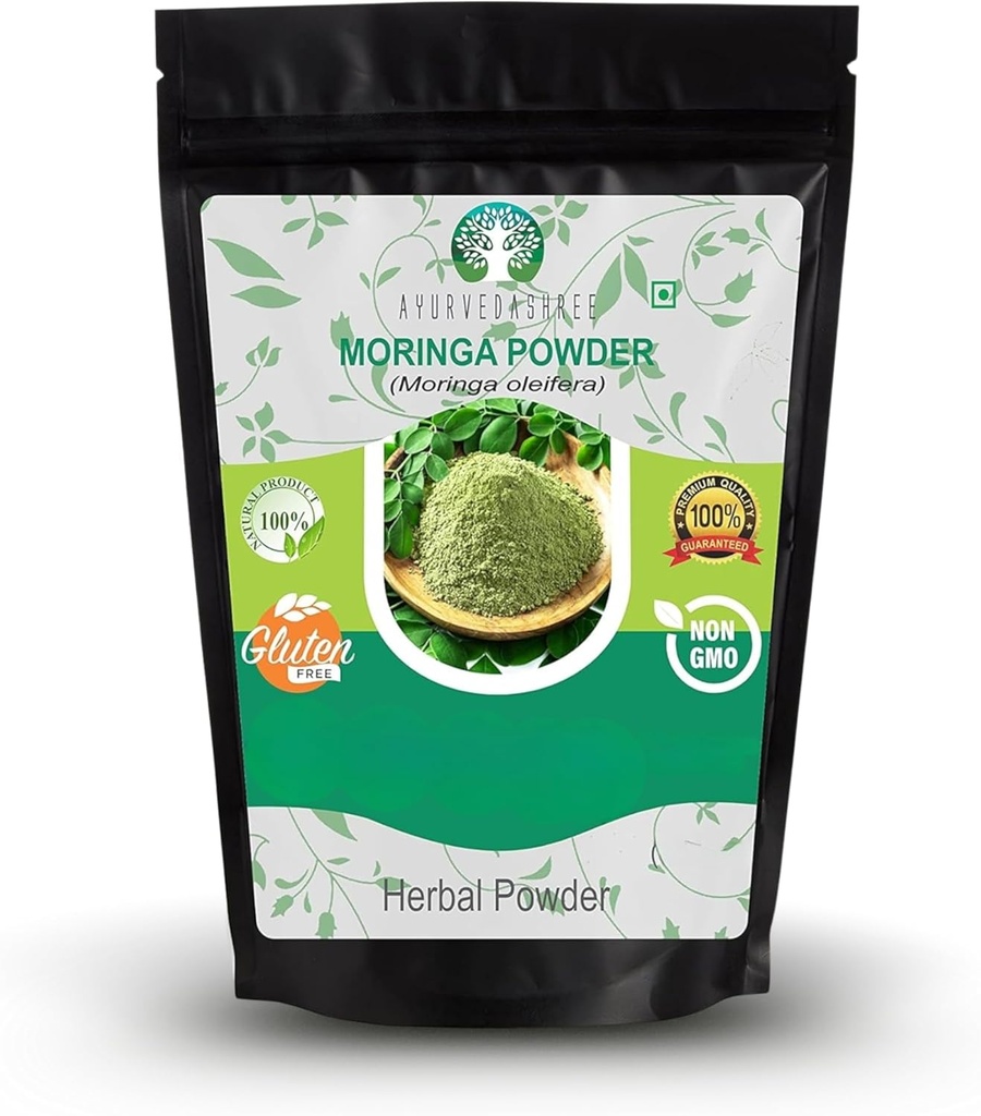 Moringa Leaf Powder 50 Gm I Moringa Olifera Powder I Lab Tested for Puhtaus I Non GMO I GMP Certified I Vegan