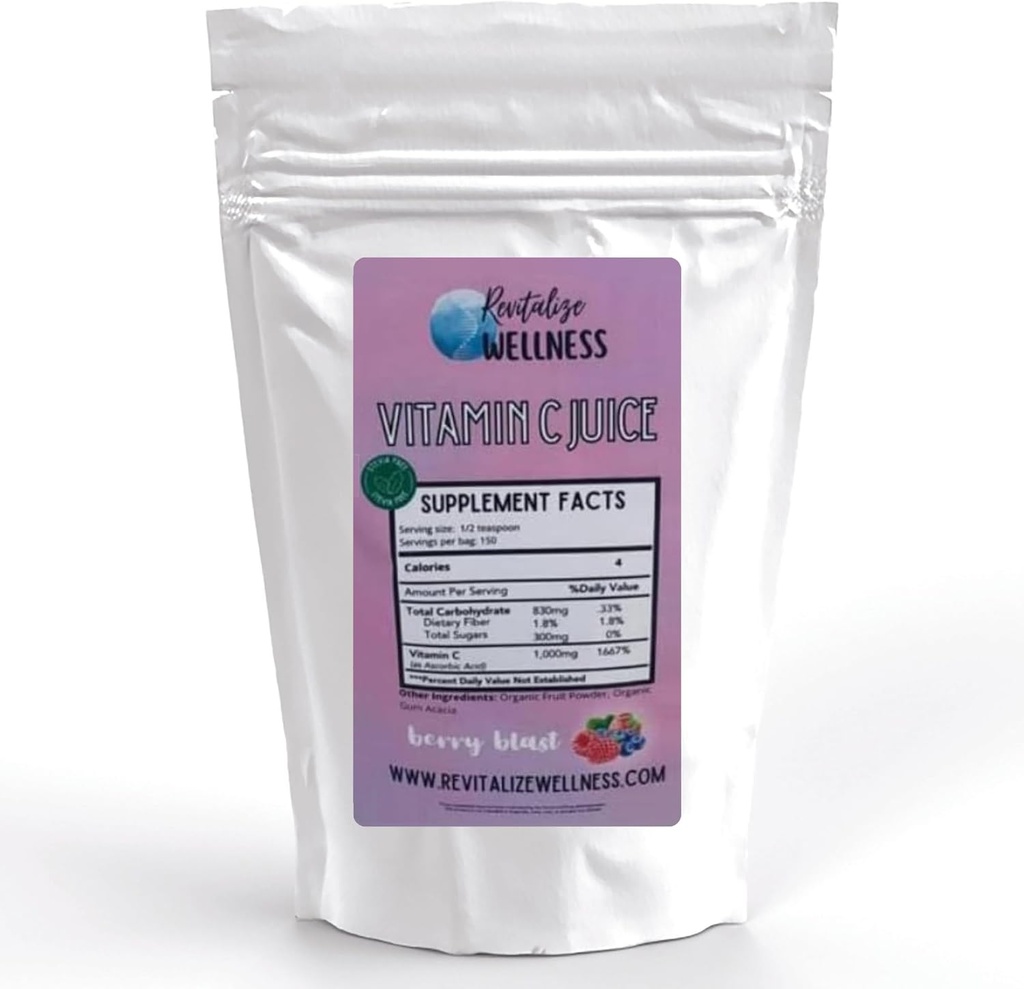 Vitamine C Poudre de jus de 1000 mg Vitamine C comme acide ascorbique par portion