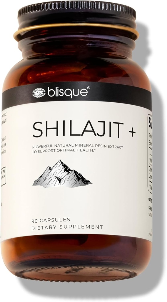 Bllisque eka Pura Organian Shlajit Restin Extratec Capsules Authentic i la puntuació natural d'Orange A Yenten Sylington conté àcid Fuvic i Trace Mines, 90 Capules