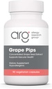 Allergie Research Group Grape Pips - Grape Seed Extract, Proanthocyanidines, Polyfenolen, Kruidensupplement, Biologische, 300mg Capsules - 90 Tellen