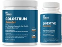 Д-р Tobias Digestive Enzymes and Colostrum Powder - Поддържа Nutrient Абсорбция, Digestive Comfort и Имунна функция