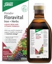 Floradix Floravital Skystas Geležis ir vitaminas Formulė - Skysti geležies papildas su C & B Vitaminai & žolė energijos paramos - Veganas, nemokamai, Yeast- Free & Non- GMO - 8.5 Fl Oz