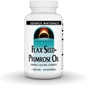 Bron Naturals Vlaszaad-Primrose Oil, Omega 3,6,9 EFA Complex, 1300mg - 90 Softgels