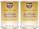 Fearn Natural Foods Soy Lecithin Granules – Fat Emulsifier with Essential Nutrients for Health, Improves Texture of Cakes, Breads & DIY Gummies, 16 Oz (Pack of 2)