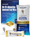Dr. G's Amazing Ionized Cal Mag 2,860mg (Premium) - Ionized kalsium və sodyum Toz Stick Packs ilə Bone Strength və Bone Health Supplement - 30 Sticks x 1 Pack (30 Count)