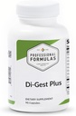 สูตรวิชาชีพ Di-Gest Plus บวก - Betaine, L-glutamic acid, Pancretain, Papin และ pepsin for fulty digestion, Nutrient Absorption, and Gut Luning - hypalleric, Glutefree, 90 Capsults