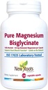 Suplemento de Bisglicinato de Magnésio Puro (130 mg)
