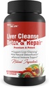 Detox & Repair - Liver, Rene, & Colon Cleanse - Herbal Liver Support Supplement with Dandelion Root, Aloe, Turmeric, Ginger - Promuovere la salute del fegato Naturalmente