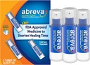 Abreva Docosanol 10% Cream Cold Sore kezelés, Láz Buborékfólia és Cold Sore Cream - 0.07 Oz Pump Üveg x 3