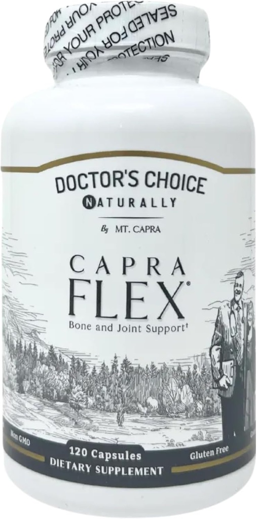CapraFlex by Mt. Capra • Kaulu un locītavu atbalsta papildinājums ar vistu kolagēna, hialuronskābes, turmerika, un herbs par locītavu Vitality 