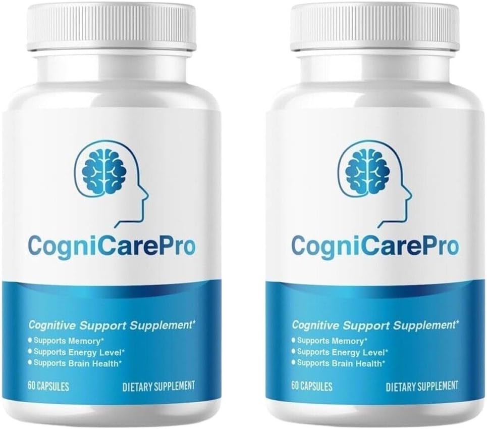 2 таблетки Cogni Care Pro Brain Booster для поддержки мозгового тумана и потери памяти 120