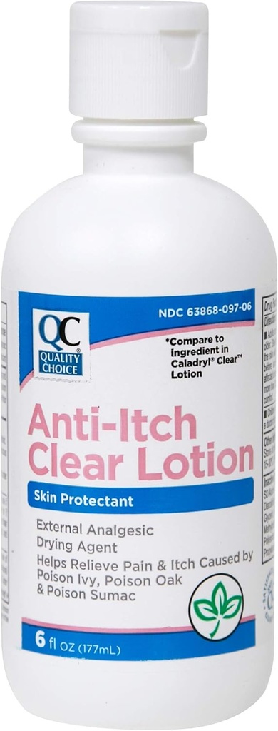 Kokybė pasirinkimas Anti- Itch Clear Lotion 6 oz - Pakuotėje po 3