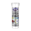 NOW Foods Sports Nutrition, Effervescent Effer-Hydrate, Electrolyte Supplement, Recovery*, Mixed Berry, 10 Tablets
