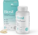 Biosil Collagen Booster Supplement - 120 오리지널 캡슐 - 피부, 헤어, 손톱 및 관절에 대한 특허받은 ch-OSA 활성제 - 천연 생산 지원 - 60 일 공급