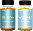 SHIZAM Retinol 멀티 비타민 & 콜라겐 w Biotin Gummies