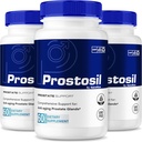 (3 แพ็ค) Prostosil Capsoles, สูตรธรรมชาติทั้งหมดสําหรับการสนับสนุนสุขภาพ, ความแข็งแรงสูงสุด Herball Supplement for Control and overal Health Prosto sil Pils Resections (180 Capsols).
