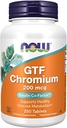 Teraz suplementy żywności, GTF (Glucose Tolerance Factor) Chrom 200 µg, Insulina Co- Factor *, 250 Tabletki